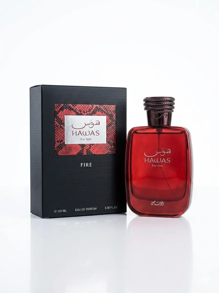 Rasasi Hawas Fire - Intense Fiery Fragrance